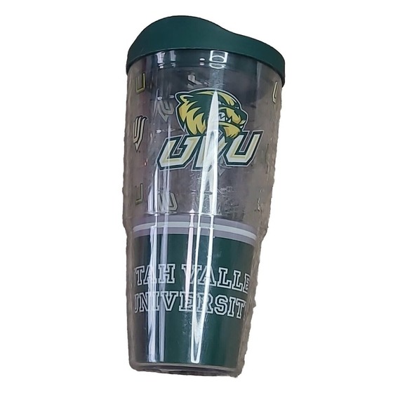 UVU Utah Valley University Wolverines NCAA Tervis Mug 24 Ounce Plastic - Picture 1 of 9